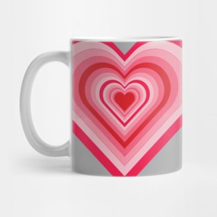 Falling in Love Valentine's Day Heart Pattern Mug